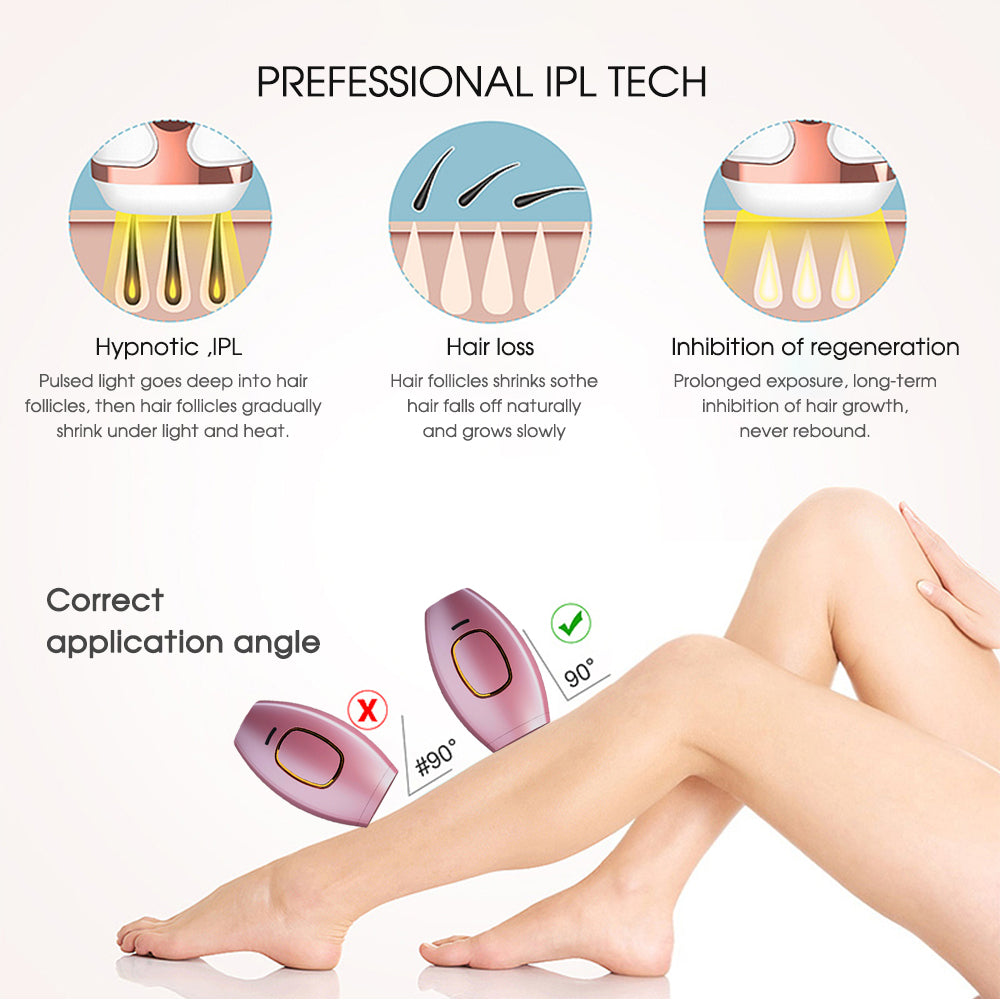 Mini Laser Hair Removal  Epilator Women