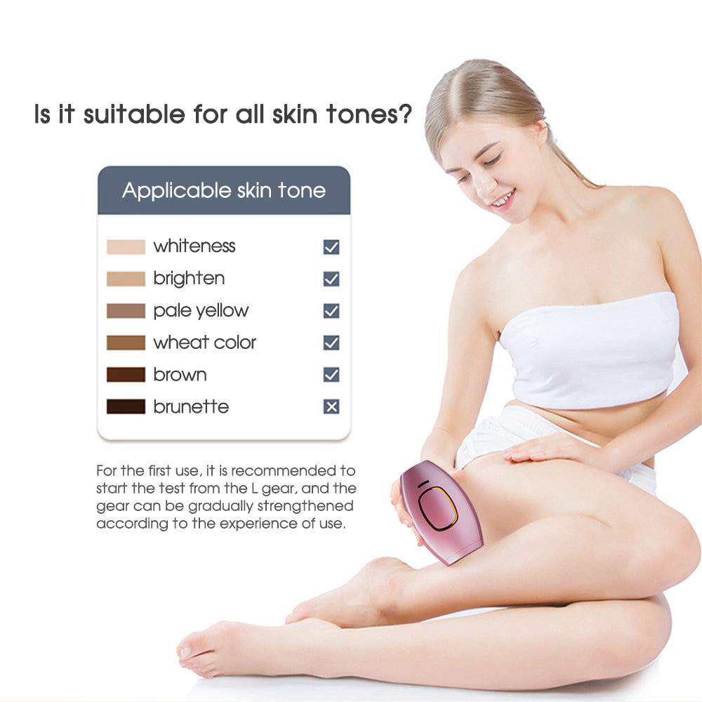 Mini Laser Hair Removal  Epilator Women
