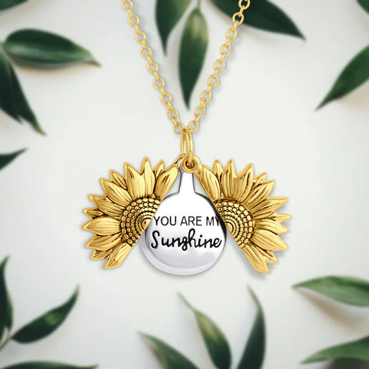 Sunflower Necklace_You Are My Sunshine